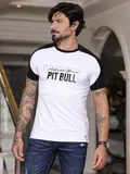 Camiseta Masculina Autêntica e Sofisticada com Estampa Metalizada Pit Bull Jeans