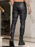 Calça Masculina Preta Estilosa e Sofisticada Pit Bull Jeans