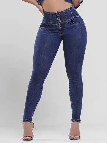 Calça Cós Extra Largo Pit Bull Jeans com Modelagem Ajustada