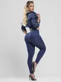 Calça Cós Extra Largo Pit Bull Jeans com Modelagem Ajustada