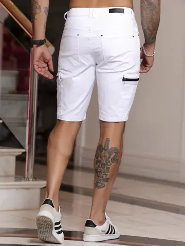 Bermuda Cargo Masculina Estilosa e Casual Pit Bull Jeans