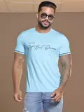 Camiseta Masculina Gola O Casual com Logomania em Relevo Pit Bull Jeans
