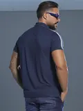 Polo Masculina Autêntica e Elegante com Logomania em Relevo Pit Bull Jeans