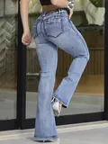 Calça Flare Pit Bull Jeans Confortável e Refinada com Caimento Ajustado