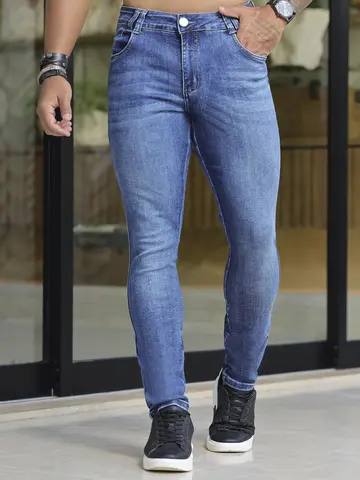 Calça Masculina Casual e Sofisticada Pit Bull Jeans com Caimento Moderno