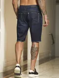 Bermuda Masculina Casual e Estilosa com Lavado Escuro Pit Bull Jeans