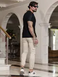 Calça Jogger Masculina Pit Bull Jeans Confortável e Estilosa com Bolsos Cargo