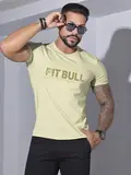 Camiseta Gola O Casual e Sofisticada com Estampa Metalizada Pit Bull Jeans
