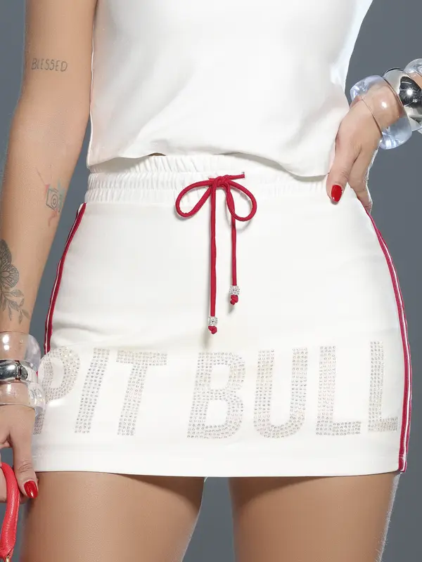 Short Saia Confortável e Estiloso com Detalhes Únicos Pit Bull Jeans