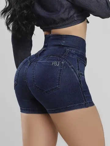 Short Cintura Perfeita Sofisticado e Confortável Pit Bull Jeans