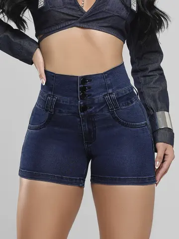 Short Cintura Perfeita Sofisticado e Confortável Pit Bull Jeans