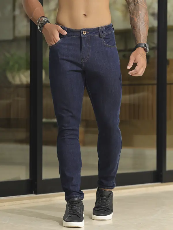 Calça Masculina Casual e Confortável Pit Bull Jeans
