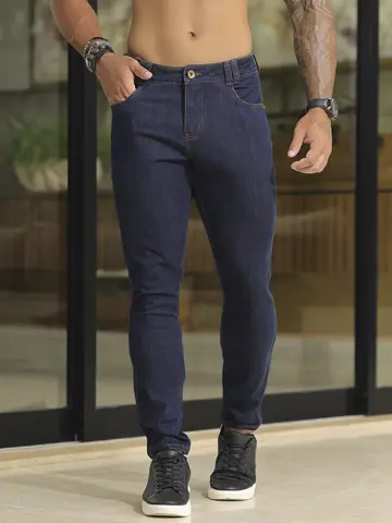 Calça Masculina Casual e Confortável Pit Bull Jeans