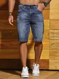 Bermuda Masculina Casual e Confortável com Escrita Lateral Pit Bull Jeans