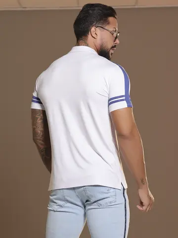 Polo Masculina Sofisticada e Estilosa com Logomania Pit Bull Jeans