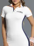 Vestido Polo Sofisticado e Confortável com Modelagem Ajustada Pit Bull Jeans