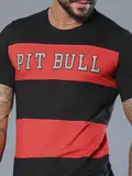 Camiseta Masculina Estilosa com Escrita em Relevo Pit Bull Jeans