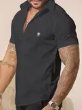 Camisa Masculina Gola Polo Elegante com Acabamento Sofisticado Pit Bull Jeans