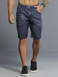 Bermuda Masculina Casual e Sofisticada com Acabamento Destroyed Pit Bull Jeans