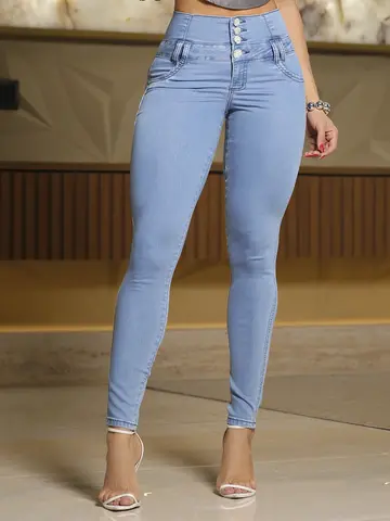 Calça Cintura Perfeita Sofisticada e Casual com Modelagem Ajustada Pit Bull Jeans