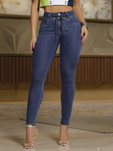 Calça Jogger Sofisticada com Modelagem Ajustada e Cordão de Amarração Pit Bull Jeans