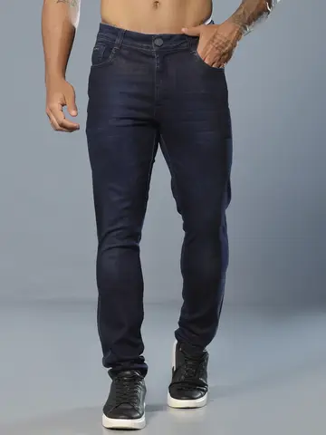Calça Masculina Pit Bull Jeans Casual com Modelagem Moderna e Bordado no Bolso