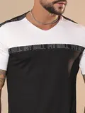 CAMISETA GOLA V M/C