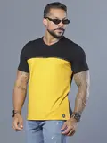 Camiseta Gola V Estilosa com Toque Esportivo Pit Bull Jeans