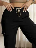 CALÇA JOGGER FEMININA VERSÁTIL E ESTILOSA EMPÓRIO PIT BULL CONFORTÁVEL