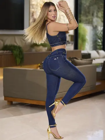 Calça Feminina Realçadora com Caimento Impecável Pit Bull Jeans Premium