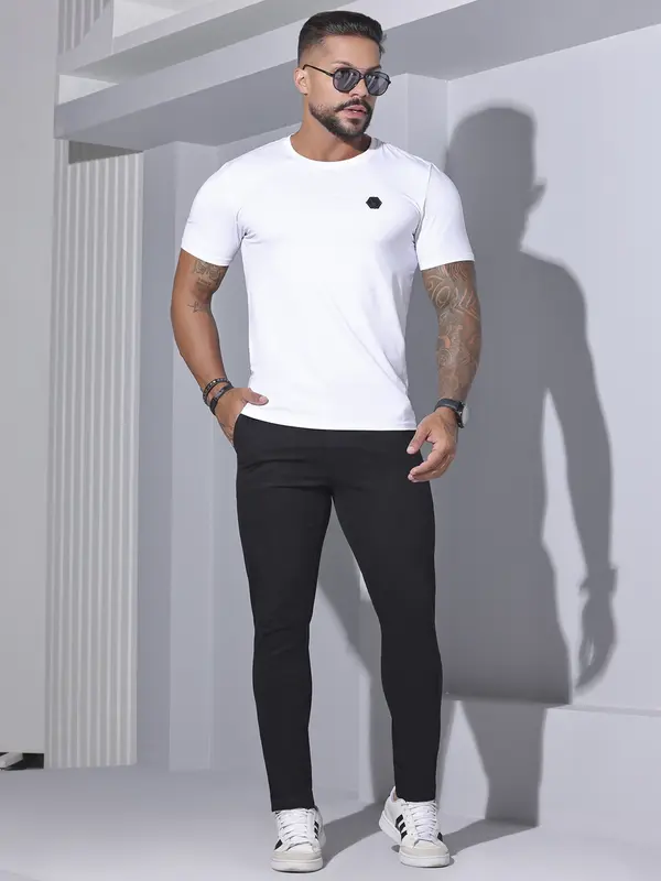 CALÇA ALFAIATARIA MASCULINA CONFORTÁVEL NOBRE E CLÁSSICA PIT BULL