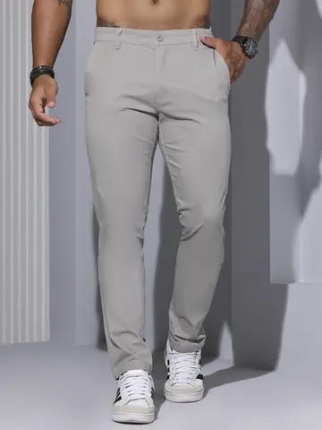 CALÇA ALFAIATARIA MASCULINA CONFORTÁVEL NOBRE E CLÁSSICA PIT BULL