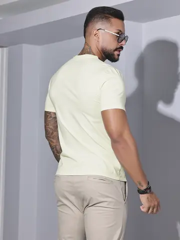 Camiseta Masculina Gola O Pit Bull Jeans Premum Casual e Versátil