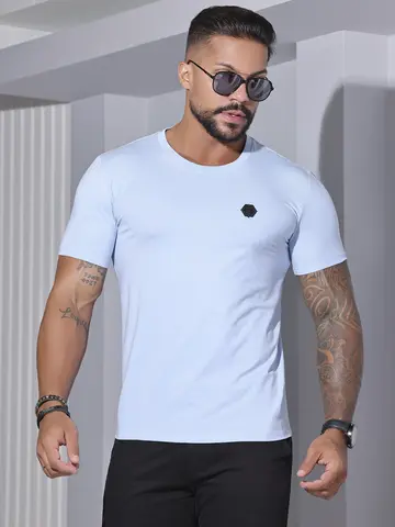 Camiseta Masculina Gola O Pit Bull Jeans Premum Casual e Versátil