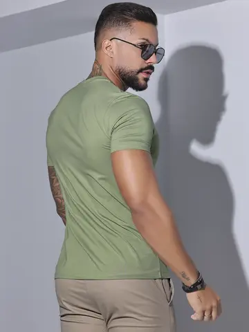 Camiseta Masculina Gola O Pit Bull Jeans Premum Casual e Versátil