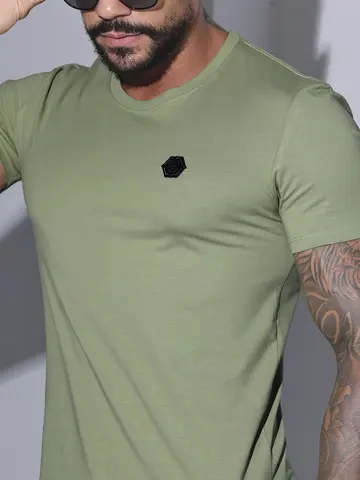 Camiseta Masculina Gola O Pit Bull Jeans Premum Casual e Versátil