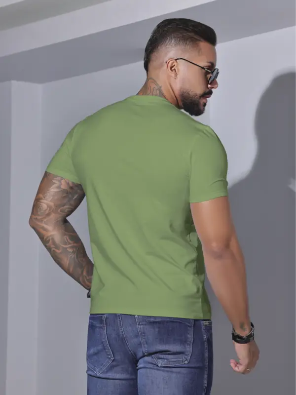 Camiseta Masculina com Logomania Pit Bull Jeans Casual e Estilosa
