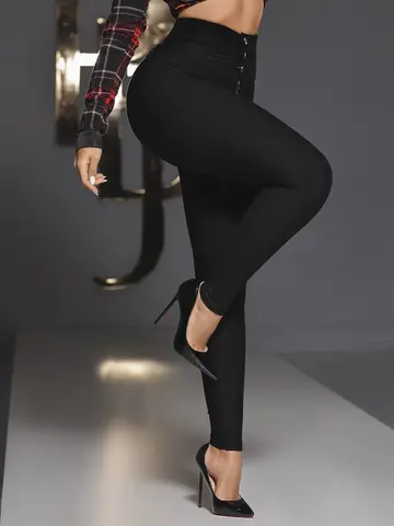 CALÇA MONTARIA FEMININA PIT BULL JEANS MODELADORA QUE DEFINE A SILHUETA