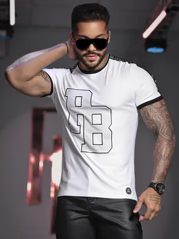 Camiseta Masculina Estilosa Pit Bull Jeans Estampada e Personalizada
