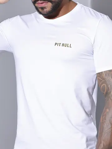 Camiseta Masculina Gola O Pit Bull Jeans Casual e Sofisticada
