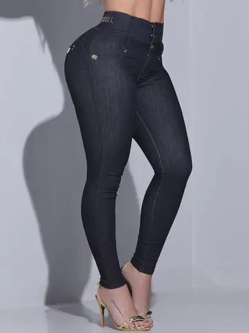 Calça Feminina Cintura Perfeita Pit Bull Jeans Modeladora e Irresistível
