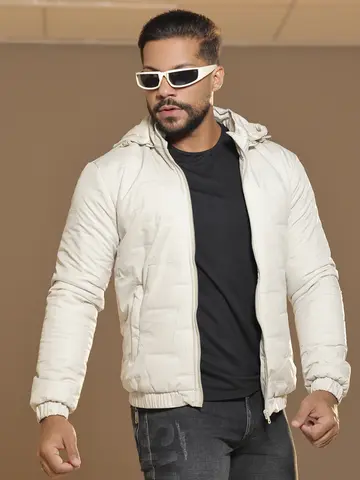Jaqueta Puffer Masculina Pit Bull Jeans Luxo Estilosa e Confortável