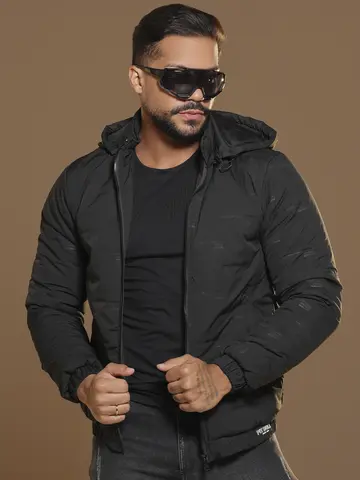 Jaqueta Puffer Masculina Pit Bull Jeans Luxo Estilosa e Confortável