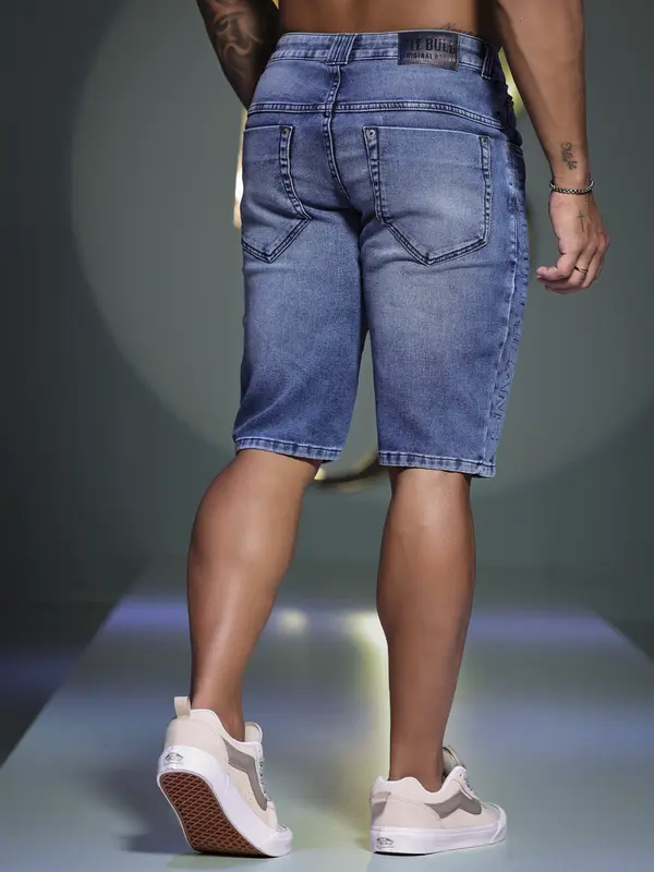 Bermuda Masculina Casual Pit Bull Jeans Luxo Confortável e Clássica