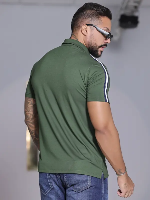 Polo Masculina Autêntica e Sofisticada com Estampa Pit Bull Luxo
