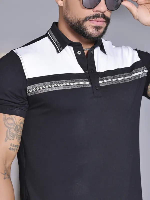 Polo Masculina Pit Bull Jeans Estilosa