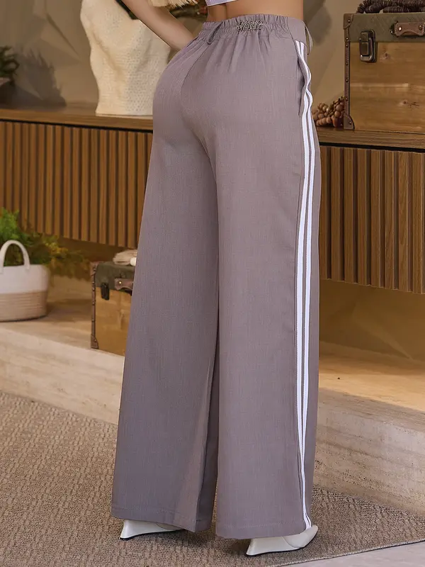 CALÇA WIDE LEG EMPÓRIO PIT BULL SOFISTICADA COM TOQUE CONTEMPORÂNEO