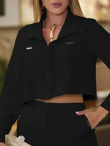 CONJUNTO SHORT E CAMISA EMPÓRIO PIT BULL COM VISUAL REFINADO E ELEGANTE