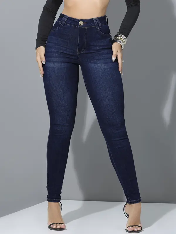 Calça Skinny Hot Pants Pit Bull Jeans Premium Sofisticada