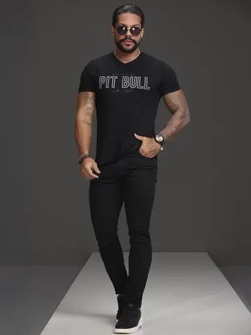 CALÇA MASCULINA PIT BULL JEANS PREMIUM MODERNA E CONFORTÁVEL